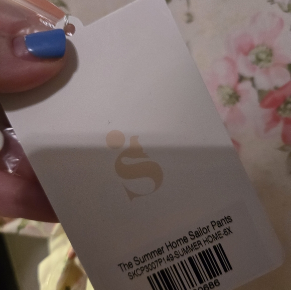 6xl Selkie Summer Home Sailor Pants BNWT - Picture 2 of 4